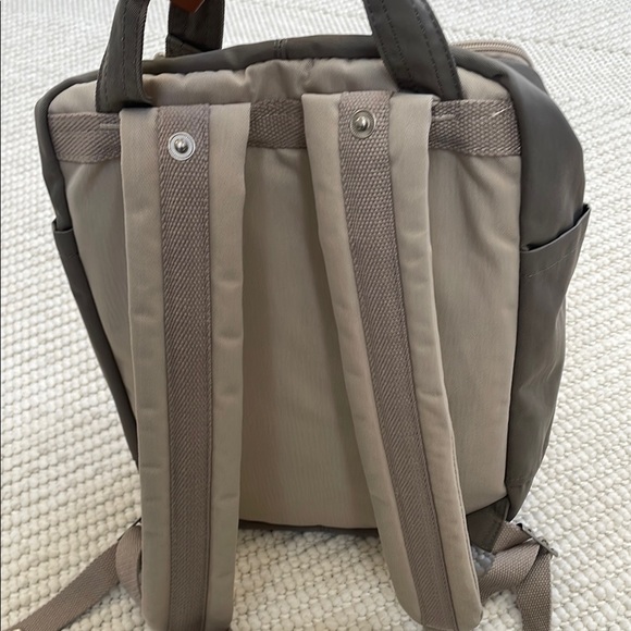 Gray and Brown Backpack - Picture 4 of 5